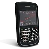 Gel Skin Case Cover - Black - OEM Blackberry Tour 9630 Bold 9650