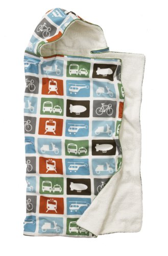 DwellStudio Baby Transportation Hooded Towel