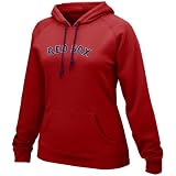 Nike Boston Red Sox Red Ladies Pullover Tackle Hoody Sweatshirt