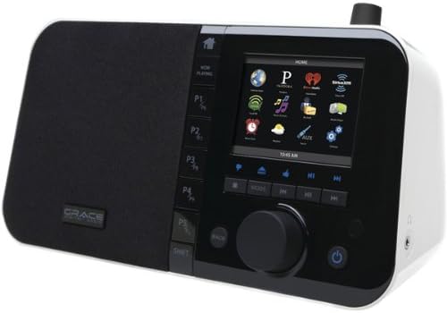 GRACE DIGITAL AUDIO GDI-IRC6000W Wi-Fi Internet Radios with 3.5" TFT Colo...