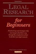 Legal Research for Beginners