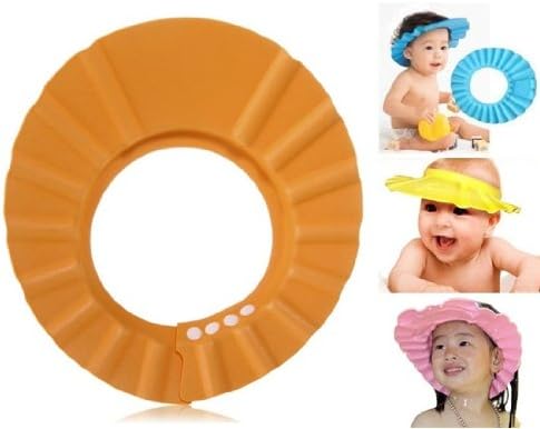 HUMPS Baby Hair Washing Hat (Orange)