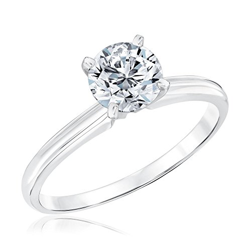 Classic Diamond Solitaire Ring 1ct - Size 6.5