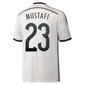 Adidas Mustafi #23 Germany Home Jersey World Cup 2014 (2XL)