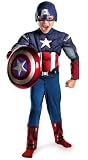 Muscle Chest Child Captain America Costume – Small Picture
