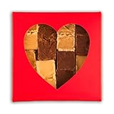 Hall's "Be My Valentine" Heart-shaped Gift Box, 1 Pound Assorted Fudge