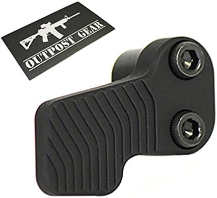 Odin Works XMR Extended Release Button Paddle - Black 223/308 w/ Outpost Gear Sticker