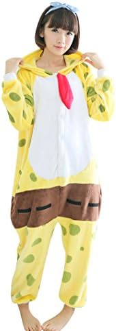 Molly Cute Chinese Panda Unisex Kigurumi Warm Anime Cosplay Onesie M SpongeBob