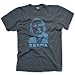 Obama Blue Fine Jersey T-Shirt, Asphalt, M