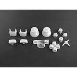PS3 White Full Parts Set for Playstation 3 Controller