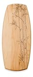 J.K. Adams SML-BAM 10-Inch by 4-Inch Small Plate,  Bamboo Stalks Design
