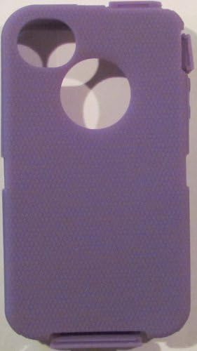 Purple Replacement Silicone Skin Iphone 4 & 4S for OtterBox Defender