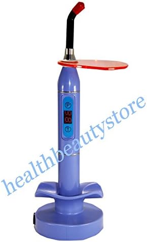 Dental Wireless Cordless LED Curing Light Cure Lamp for Dentist (Blue New Style)