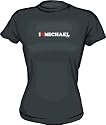 I Heart (Love) Michael Women's Tee Shirt in 6 Colors Small thru XXL