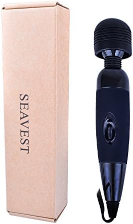 SEAVEST Electric Silicone Vibrating Wand Massager