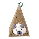 【ノーブランド品】かわいい 赤ちゃん 柔らかい 暖かい ふわふわ ベッドソックス スリッパ パンダのパターン 幼児 靴下 1-4歳