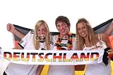 Wallmonkeys Peel and Stick Wall Decals - Fußball Fan Deutschland - 24