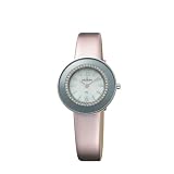 Skagen Denmark WOmens Watch Silver case with pink strap #363SSLP