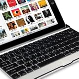 Bluetooth wireless keyboard Aluminum hard case iPad 2