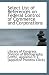 Select List of References on Federal Control of Commerce and Corporations