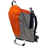 Phil&Teds Metro Back Carrier - Orange/ Charcoal