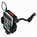 5-in-1 Car Charger + Fm Transmitter / Holder Full Range Frequency Fm Transmitter Car Kit for Apple iPod (Black)