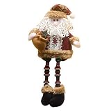 Smart international Christmas dolls articles sitting position decorations rag baby Plush Toy Santa Claus 26X13CM