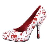 Chaussures ensanglantées femme