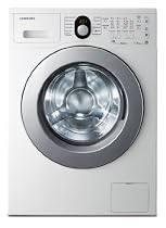 Samsung WF-8704 Waschmaschine / AAA / 1400 UpM / 7 kg / 56 L / LED-Display / Diamond Pflegetrommel / Silber Aktiv System / wei&szlig;