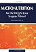 Search : Micronutrition for the Weight Loss Surgery