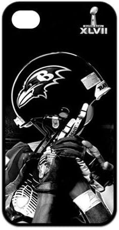 Popular NFL Baltimore Ravens iPhone 4 4s Hard Case - 2014 Brand NEW Protective Cover for Apple iPhone