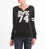 Fox Crew Fleece Pullover - Black X Xlg Size Fox Crew Fleece Pullover - Black X Xlg Size