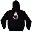 Shark Bite Sweatshirt, Awesome Realistic 3D Design Great White Hoodie