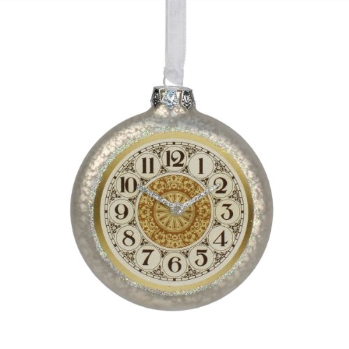 Snowbabies Dream Disk Clock Ornament, 0.75-Inch Snowbabies Dream Disk Clock Ornament, 0.75-Inch