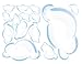 Wallies Wallpaper Mural, 2-Sheet, Clouds Wallies Wallpaper Mural, 2-Sheet, Clouds