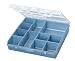 Stack-On SBLB-13 13 Compartment Storage Organizer Box with Removable Dividers, Light Blue Stack-On SBLB-13 13 Compartment Storage Organizer Box with Removable Dividers, Light Blue