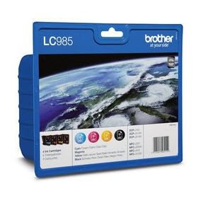 4 Brother DCP J315W Original Printer Ink Cartridges - Cyan / Magenta / Yellow / Black