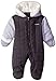 Calvin Klein Baby-Boys Newborn Light and Dark Gray Pram
