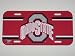 Book OHIO STATE BUCKEYES Officially Licensed Team Colored Logo Plastic LICENSE PLATE