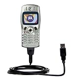 Classic Straight USB Cable for the Motorola C256 with Power Hot Sync and Charge capabilities - Gomadic Brand w/ TipExchange Technology