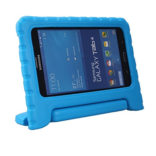 G.click Samsung Galaxy Tab 4 7.0 Kiddie Case - Light Weight Shock Proof Convertible Handle Stand Kids Children Friendly for Samsung Tab 4 7-inch Sm-t230 Sm-t231 Sm-t235 Tablet, Blue