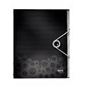 Leitz 45690095 Ordnungsmappe Bebop Ordnungsmappe Bebop, 6 F�cher, PP, schwarz