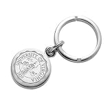 University of Virginia Sterling Silver Insignia Key Ring