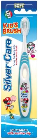 Piave Silver Care Kids Antibacterial Toothbrush-made in Italy