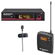 Sennheiser EW 122 G3-B-US compact cardioid clip-on microphone EW system