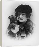 Click for more about COUNTESS HOEW DOG - 40 Inch Canvas Print (101 cm) by Mary Evans - Media Storehouse.