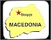 Mouse Pad with eastern, skopje, map