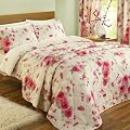 Caprice Pink Bedspread - Single