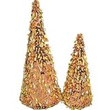 IMAGE OF Holiday Decorative Cones Set/2