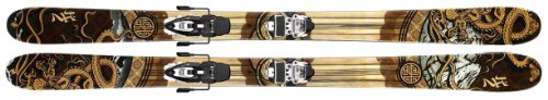 K2 Ski Kung Fujas + Marker Squire 11 11-12, braun, 189 cm, 1010303.228.1.189_1 Preisvergleich